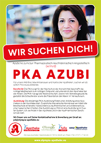 PKA Azubi (w/m/d) gesucht.
